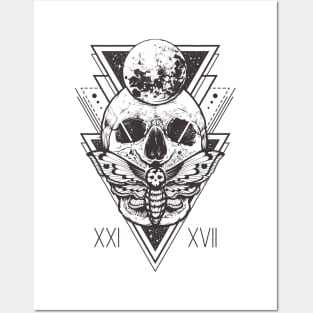 Skull Posters and Art